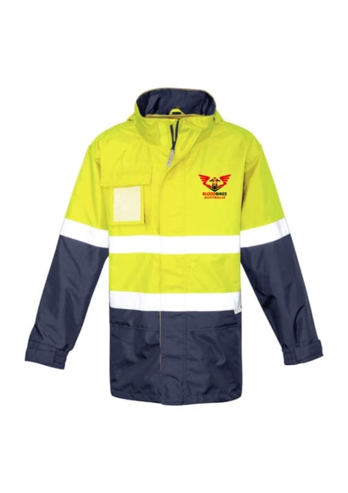 Blood Bikes Australia Ultralite Waterproof Jacket in Queensland